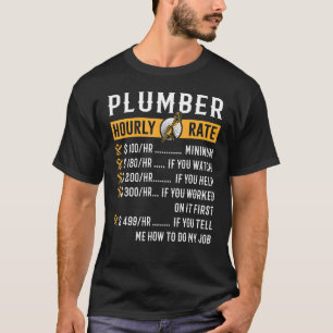 Klempnerstündlicher Klempnerschlauch-Handyman 1 T-Shirt