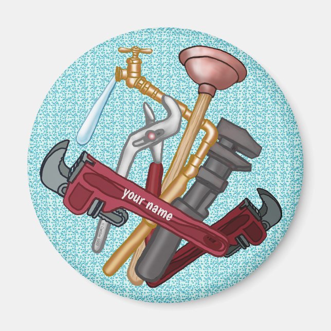 Klempnerwerkzeug Magnet (Vorne)