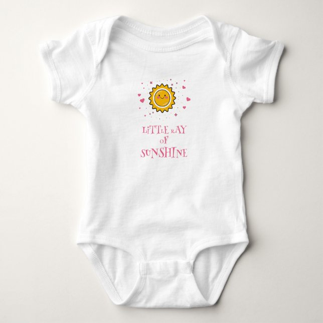 KLENER SONNENSCHEIN BABY STRAMPLER (Vorderseite)