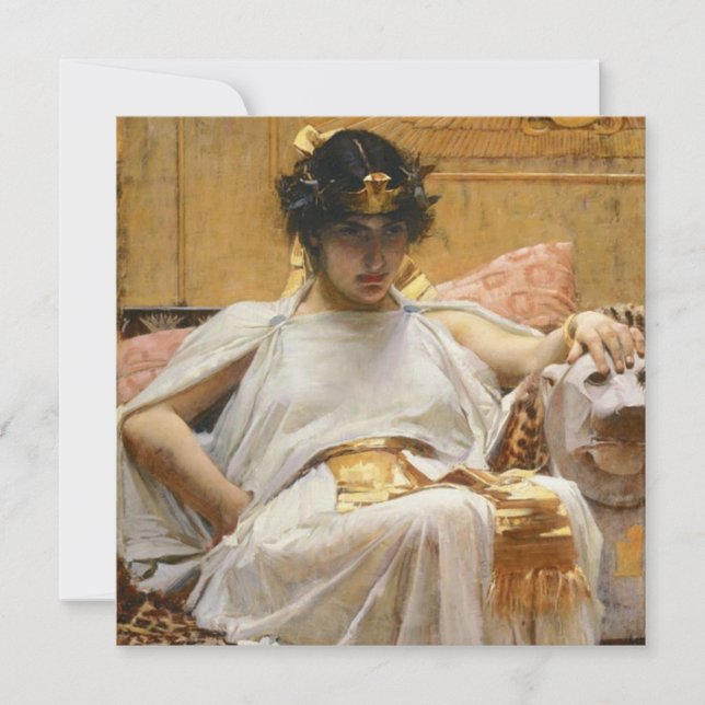 Kleopatra (alte ägyptische Königin) Karte (Vorderseite)