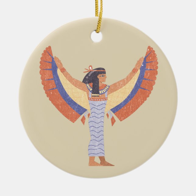 Kleopatra. Keramik Ornament (Vorne)