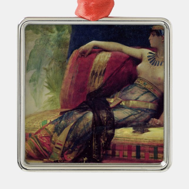 Kleopatra Silbernes Ornament (Vorne)
