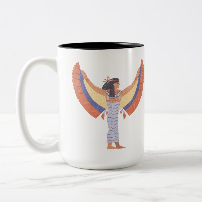 Kleopatra. Zweifarbige Tasse (Links)