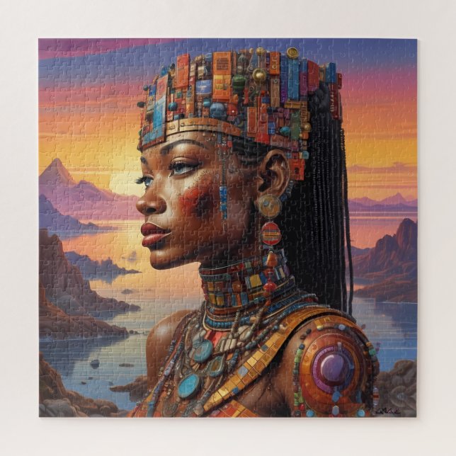 Kleopatras Blick Puzzle (Vertikal)