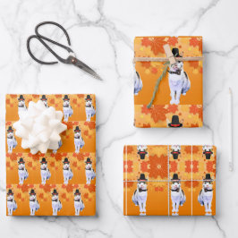 Kleopatras Erntedank Geschenkpapier Set