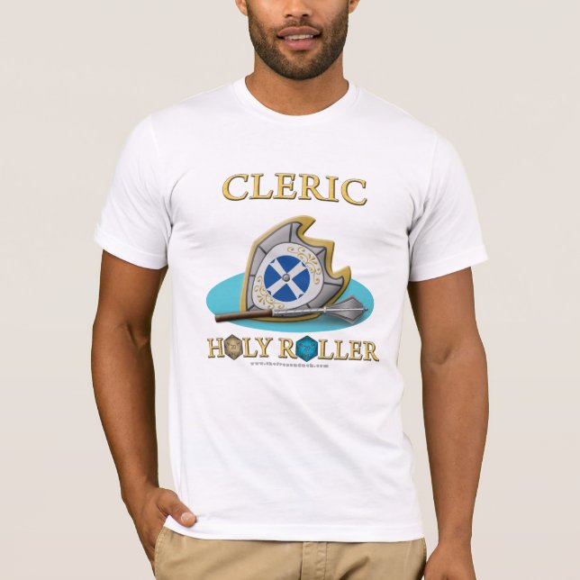 Kleriker: Heilige Rolle T-Shirt (Vorderseite)
