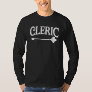 Kleriker MMO RPG Rollenspiel Charakter Klasse Vide T-Shirt
