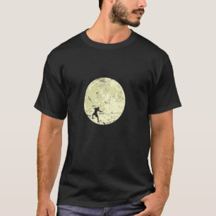 Kletter Bouldering vor dem Mond T-Shirt