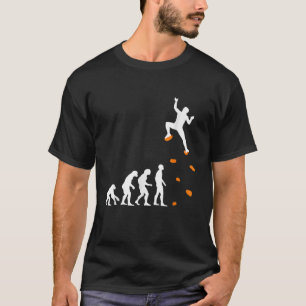 Kletter Evolution Kletterwand Boulderi Klettern T-Shirt