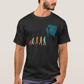 Kletter-Evolution-Sportmädchen T-Shirt