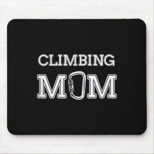 Kletter-Mama Spaßiges Klettergeschenk für Mütter A Mousepad