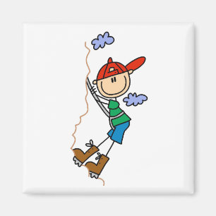 Kletter-Stickfigur Magnet