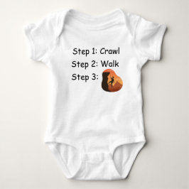 Kletterbaby-Body, Kleiner Kletterer Baby Strampler