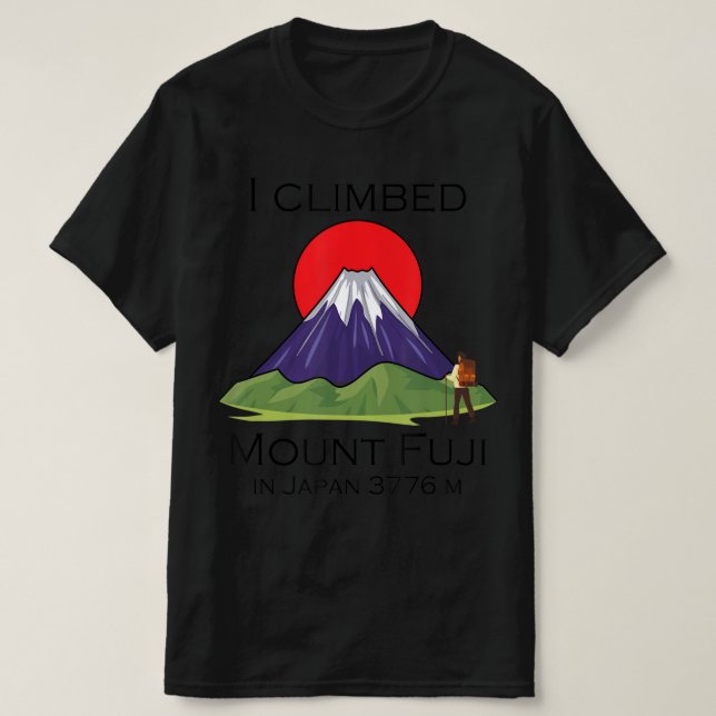 Kletterberg Fuji T-Shirt (Design vorne)