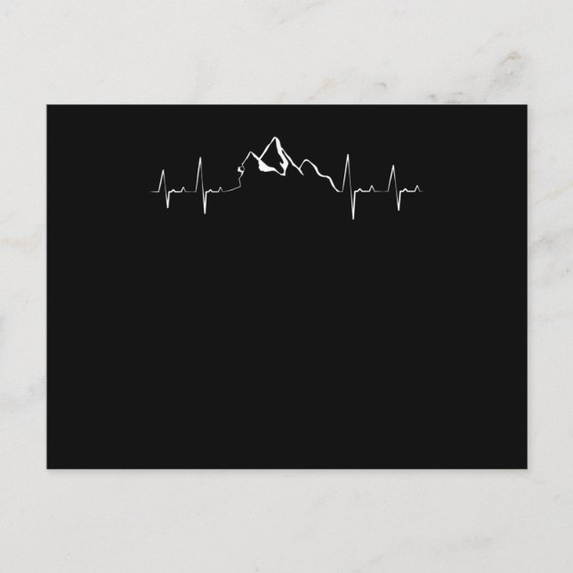 Kletterberg Herzschlag Postkarte (Vorderseite)