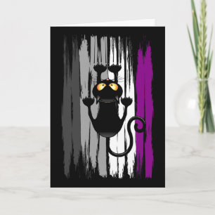 Kletterchaos Katze Ace Stolz Lustig Aual Kratzen S Karte