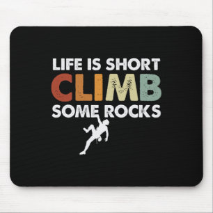 Kletterdesign - Vintage Boulderen Mousepad