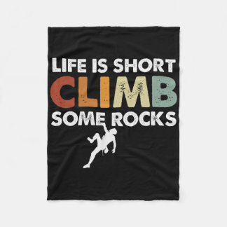 Kletterdesign - Vintage Rock Climbing Fleecedecke