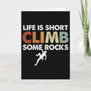 Kletterdesign - Vintage Rock Climbing Karte