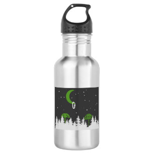 Klettere außerhalb von Camalot Cams Edelstahlflasche