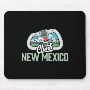Klettere New Mexico Retro Kletteren Vintage Karabi Mousepad