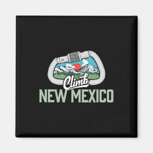 Klettere New Mexico Retro Rock Kletter Vintage Kar Magnet