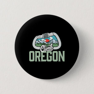 Klettere Oregon - Retro Klettergestein Vintage Kar Button
