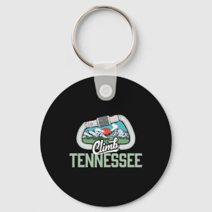 Klettere Tennessee - Retro Klettern Vintage Cara Schlüsselanhänger