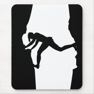 Kletterer Bouldering Mousepad