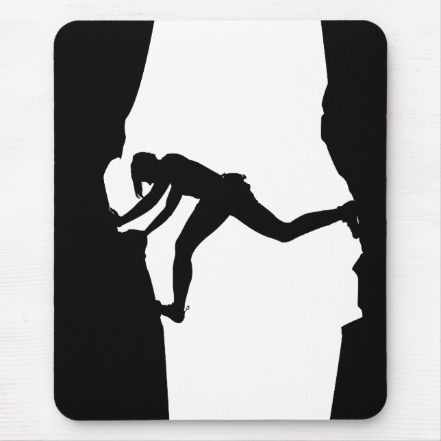 Kletterer Bouldering Mousepad (Vorne)