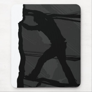 Kletterer Bouldering Mousepad