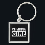 Kletterfrau Schlüsselanhänger<br><div class="desc">Dieses originelle Silhouette-Textdesign mit phantastischer Typografie-Schriftart-Schrift ist eine großartige Geburtstags- und Urlaubsidee für Kletterer, Boulder und Trekkingliebhaber! Dieses Kunstwerk ist ideal für Mädchen, Frauen, Weibchen und Ehefrauen, die ihre Freizeit mit Klettern verbracht haben, auch Sie werden phantastisch sehen, dieses Logo Klettern Text Illustration. Wenn Ihnen gefällt, was Sie sehen, Karo...</div>