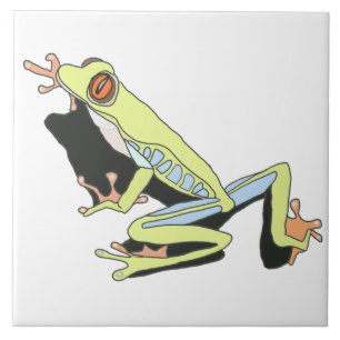 Kletterfrosch Fliese