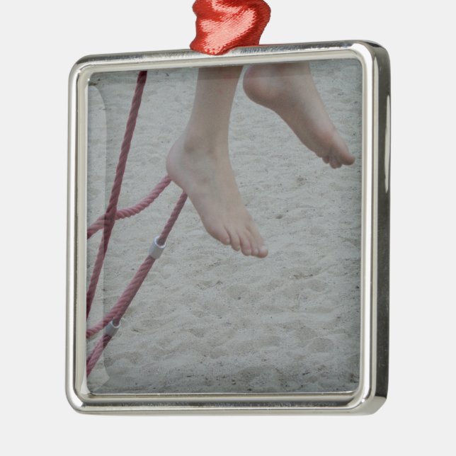 Klettergerüst Silbernes Ornament (Links)