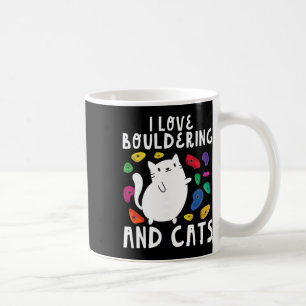 Klettergriffe halten Kletterer süß Ich liebe Bould Kaffeetasse