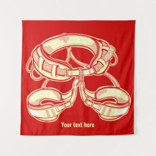 Klettergurt Wandteppich