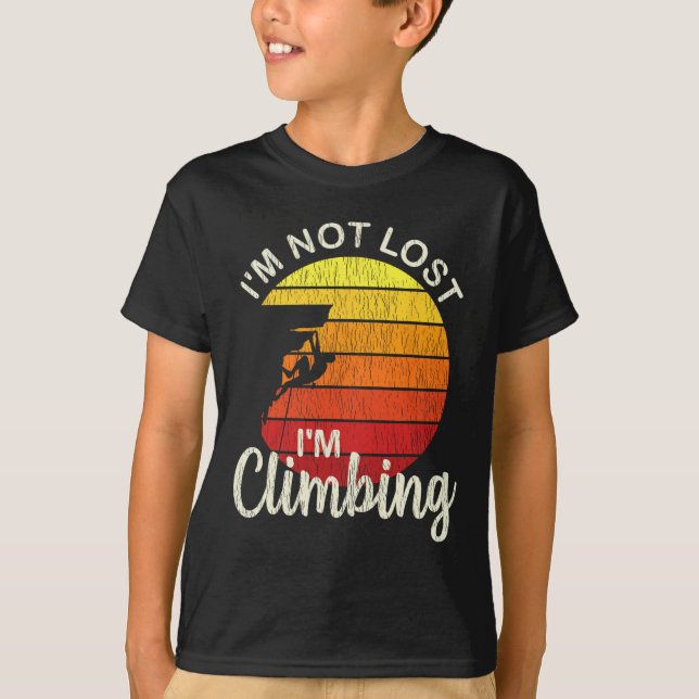 Kletterhemd - Geschenke für Bergsteiger - Cli T-Shirt (Vorderseite)