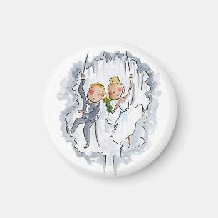 Kletterhochzeit Magnet