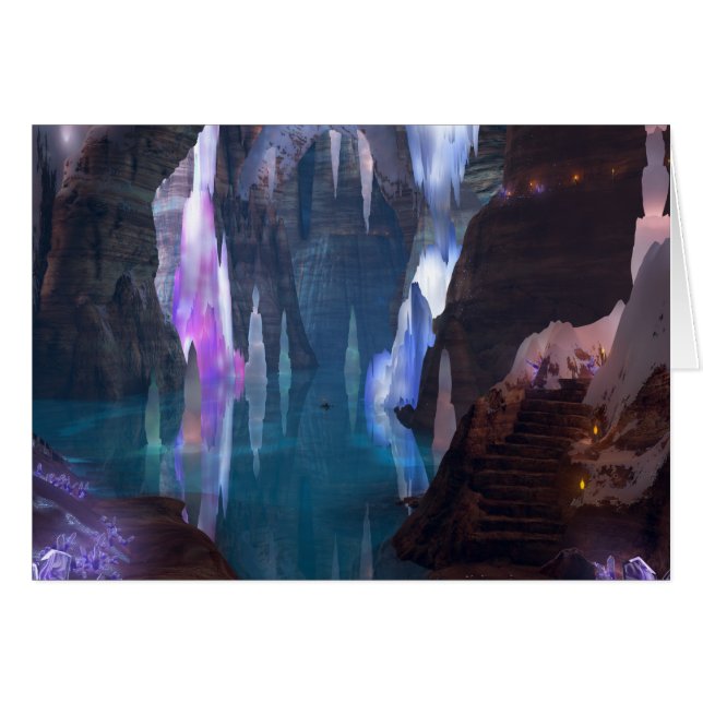 Kletterhöhlen mit Nachtkarte (Vorderseite (Horizontal))