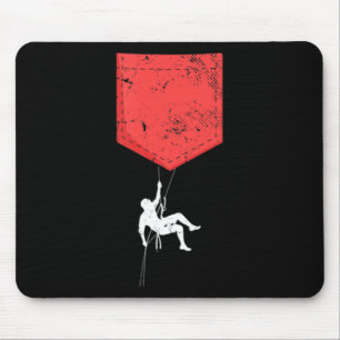 Kletterklettern Taschendiebstahl Mousepad