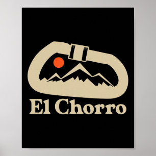 Kletterliebhaber Karabiner El Chorro Spanien Poster