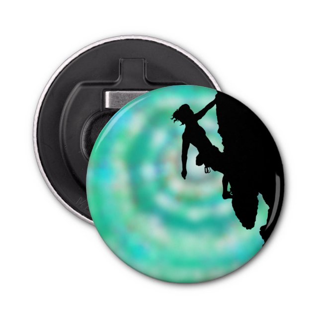 Klettermagnet Flaschenöffner (Vorderseite)