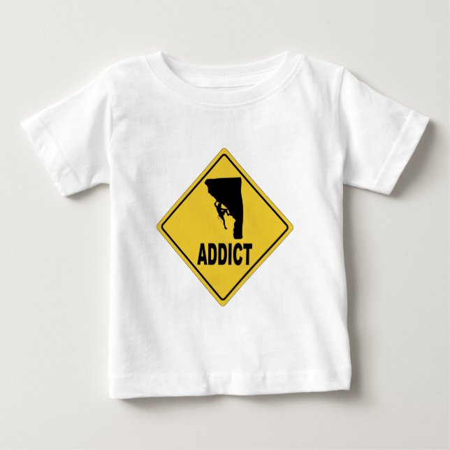 Klettern 2 baby t-shirt (Vorderseite)