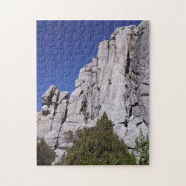 Klettern an der Stadt der Felsen-nationalen Puzzle