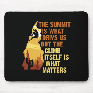 Klettern Bouldern Kletterer Bergsteiger Fels Mousepad