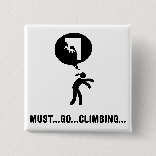 Klettern Button (Vorderseite)