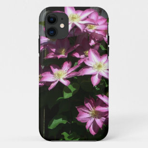 Klettern Clematis Lila Frühlingsblumen Case-Mate iPhone Hülle