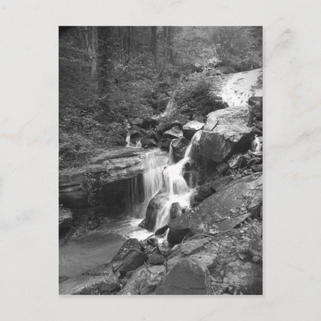 Klettern der Fälle Postkarte (Vorderseite)