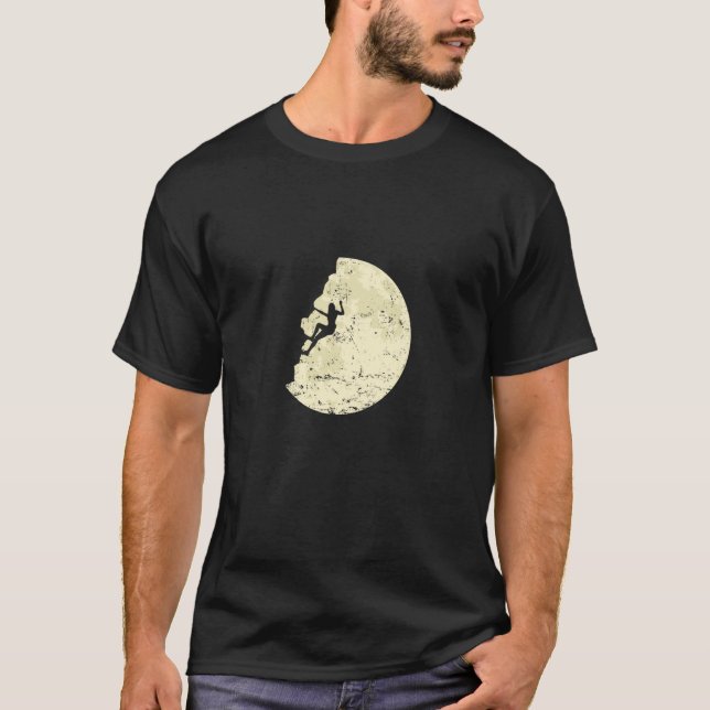 Klettern im Mondlicht T-Shirt (Vorderseite)
