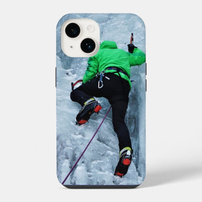 Klettern iPhone Hülle (Rückseite)